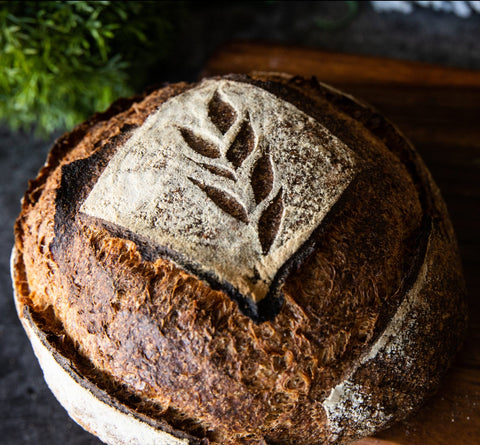 Whole-Wheat Sourdough Bread