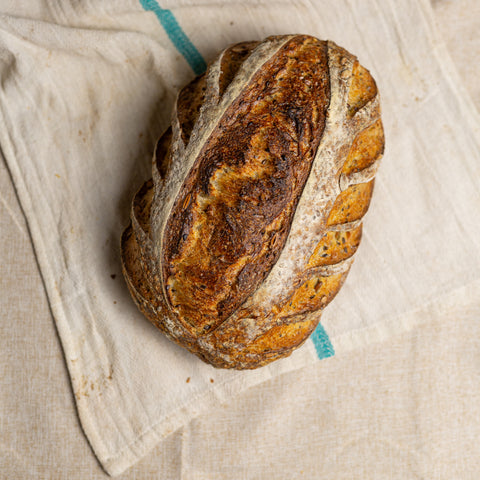 Seeded White Sourdough Bread