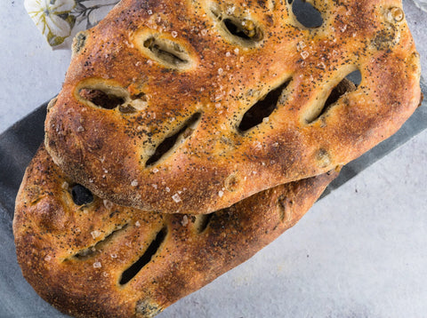 Olive & Rosemary Fougasse