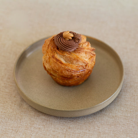 Spiced Caramel & Chocolate Cruffin