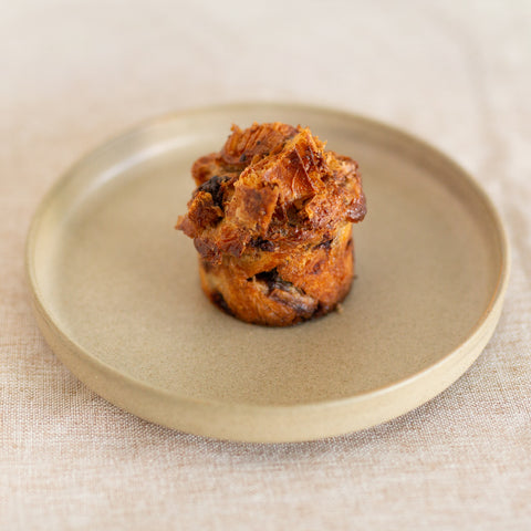Mini Chocolate Croissant Pudding