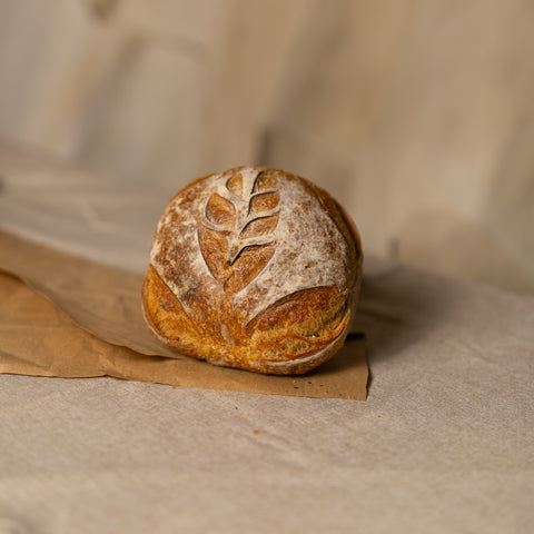 Whole-Wheat Sourdough Bread