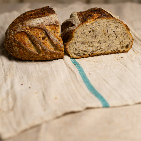 Seeded White Sourdough Bread