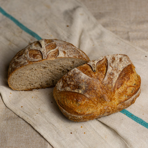 Whole-Wheat Sourdough Bread