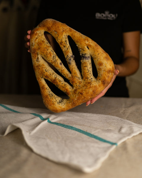 Olive & Rosemary Fougasse